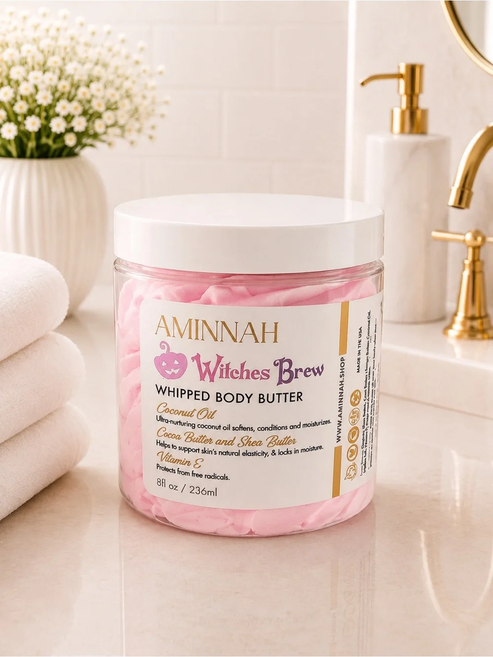 AMINNAH Witches Brew Whipped Body Butter